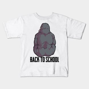 Gorilla - Back To School Kids T-Shirt
